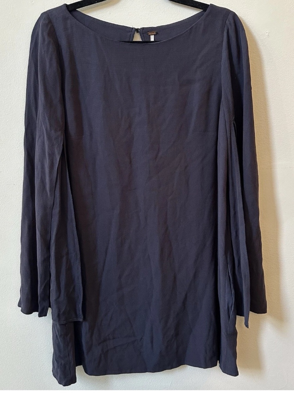 NWT Free People Black “Some Like it Hot” Mini Dress